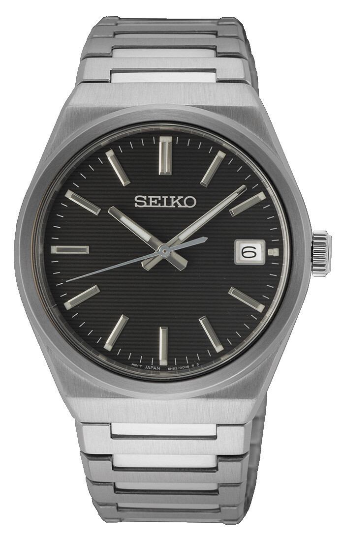 Seiko 3 hand quartz men's watch SUR557P1