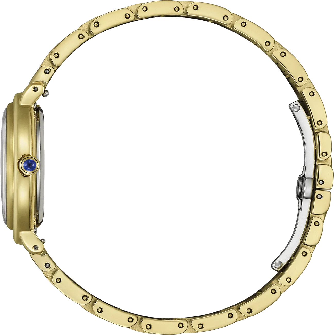 Citizen L ARCLY Collection Limited Edition, Eco-Drive Analog Quartz, Blue Gold Ladies Watch EM1099-57L