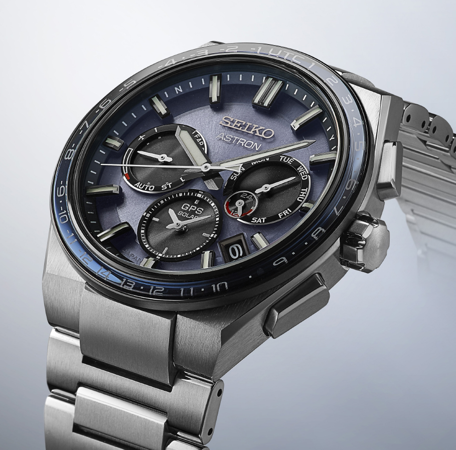 Seiko Astron GPS Solar Dual-Time Men's Watch SSH109J1