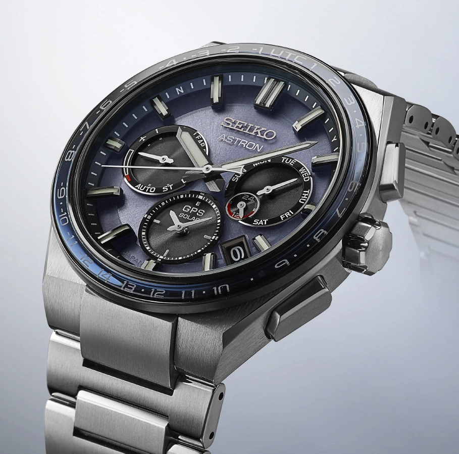 Seiko Astron GPS Solar Dual-Time Men's Watch SSH109J1