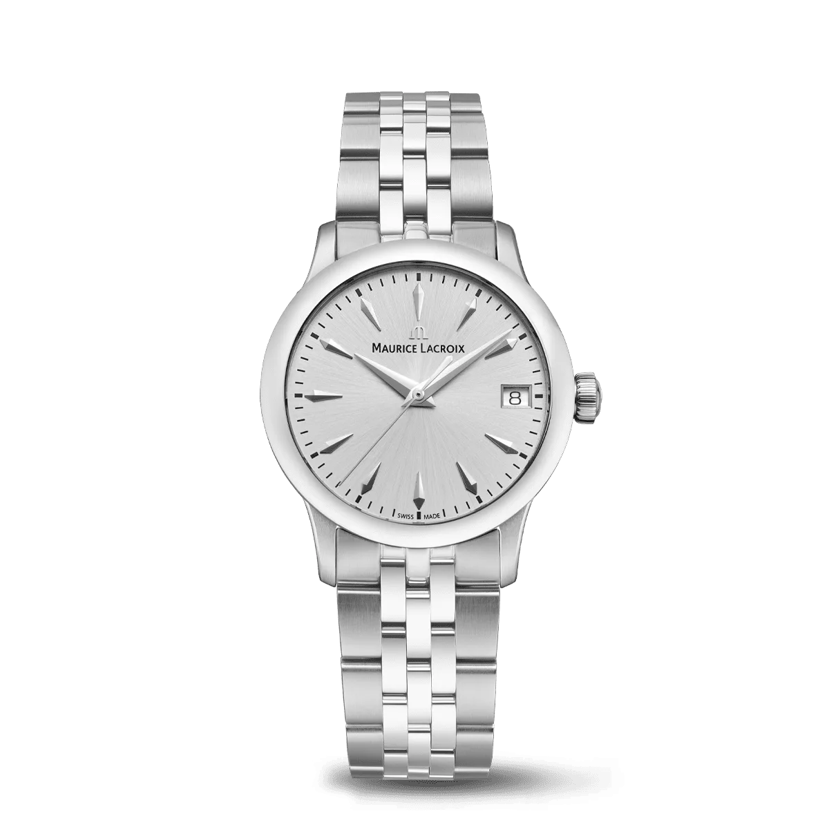 Maurice Lacroix 1975 Quartz 33mm, Quartz movement, Silver Ladies' Watch 751006-SS002-130-1