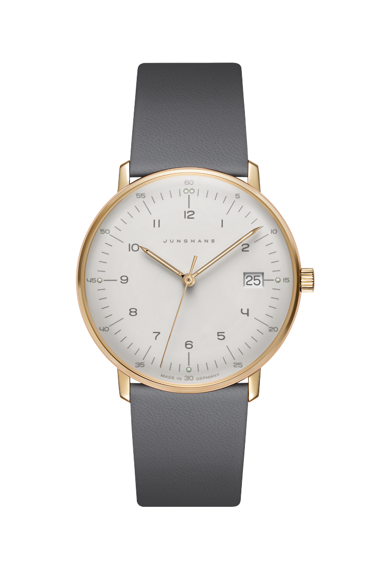 Junghans max bill sapphire glass ladies watch 47/7854.02
