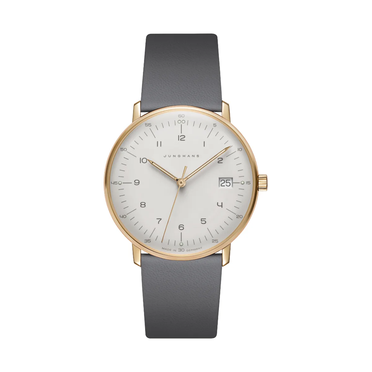 Junghans max bill sapphire glass ladies watch 47/7854.02