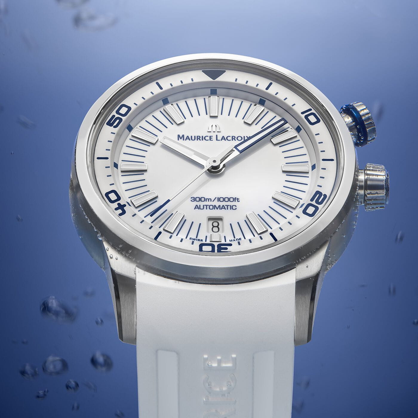 Maurice Lacroix Pontos S Diver Men's Watch PT6248-SS00L-130-4