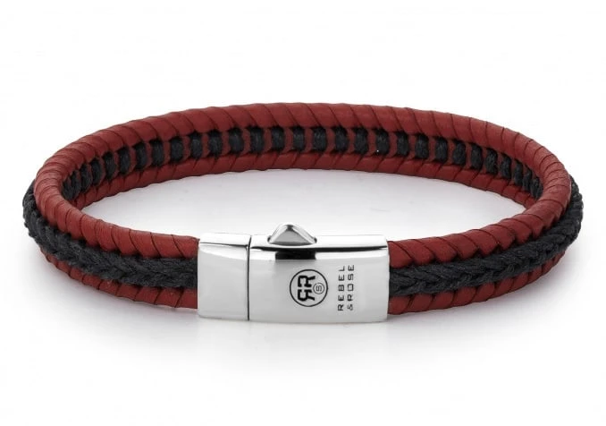 Rebel and Rose Men's Jewelry Rebel and Rose Braided RR-L0067-S-L