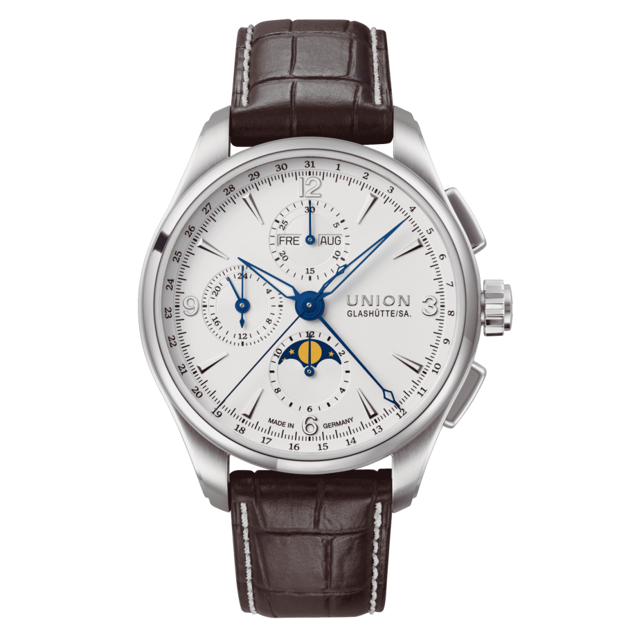 Union Glashütte Belisar Chronograph Moon Phase Men's Watch D014.425.16.017.00