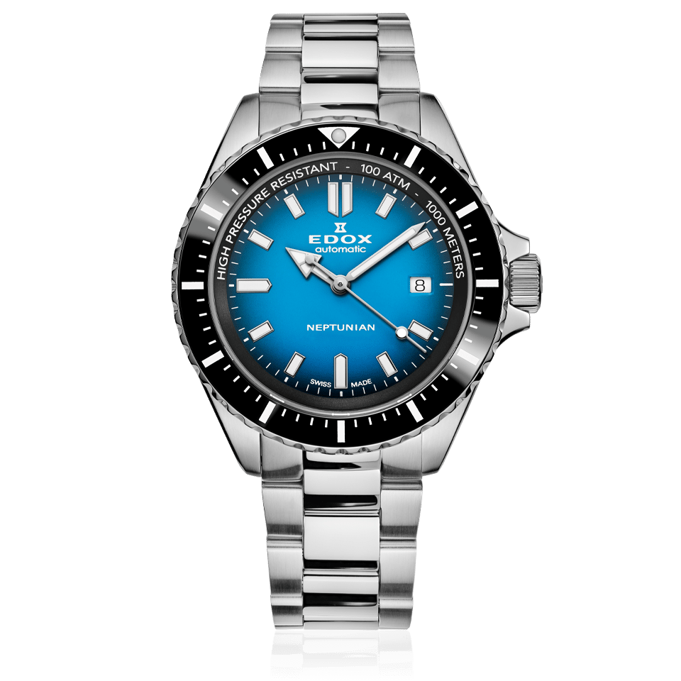 Edox Neptunian men's watch 80120 3NM BUIDN
