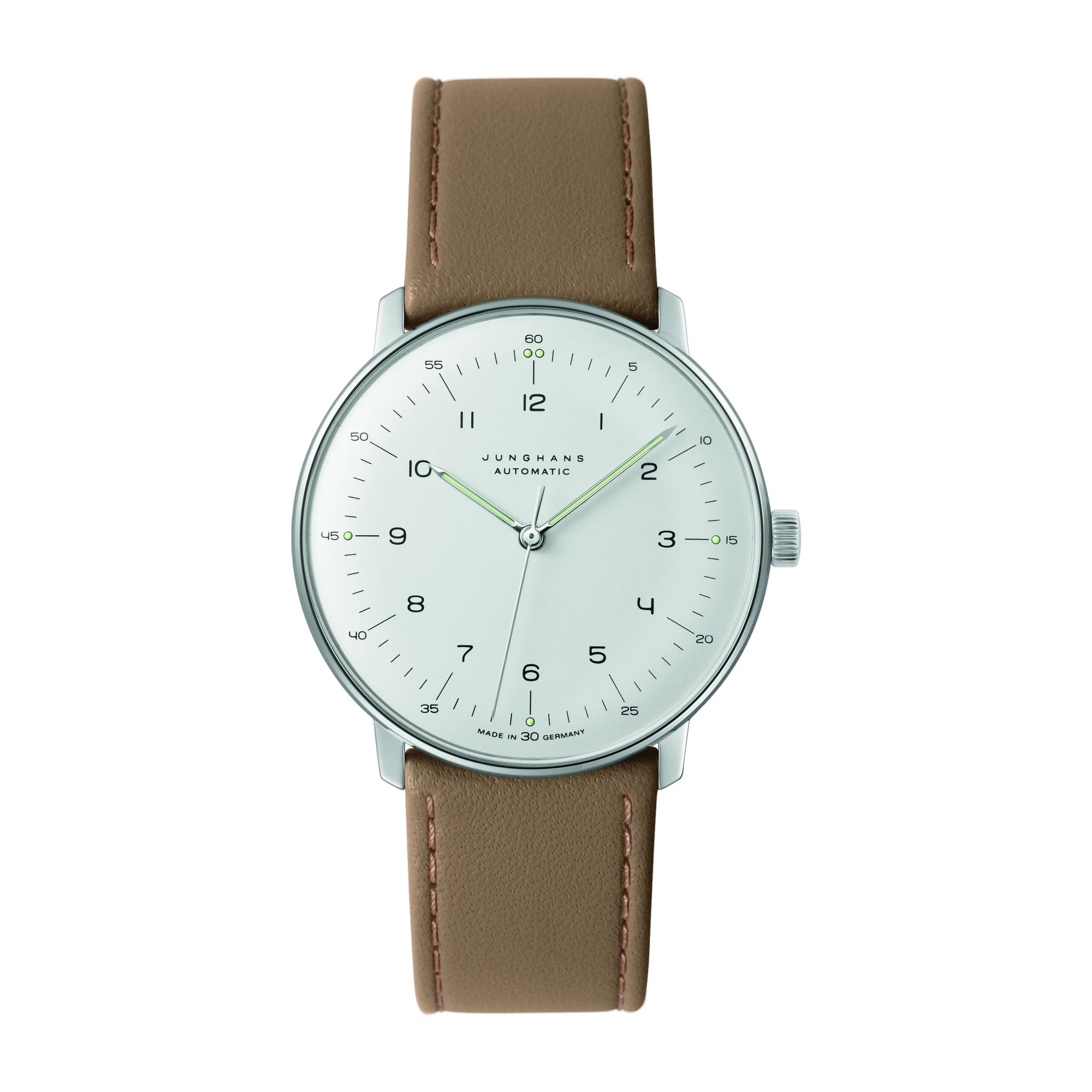Junghans max bill automatic sapphire glass men's watch 027/3502.02