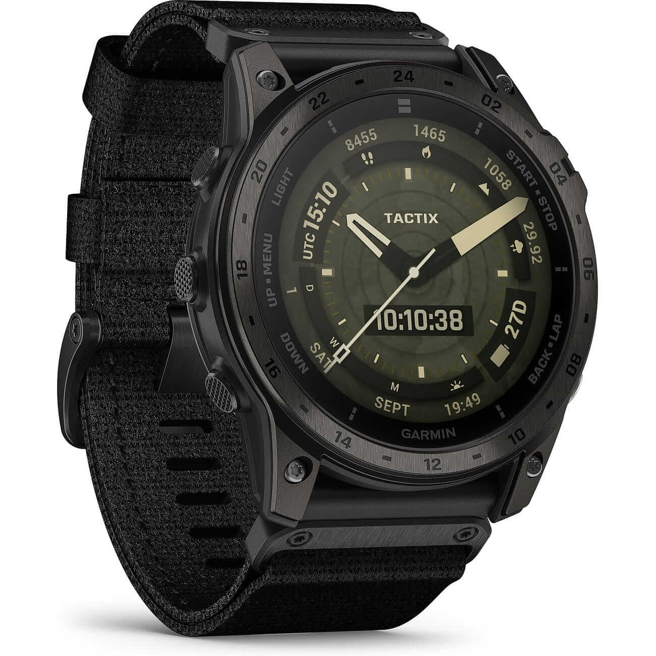 Garmin tactix 7 AMOLED Edition men's watch with nylon strap and silicone strap 010-02931-01