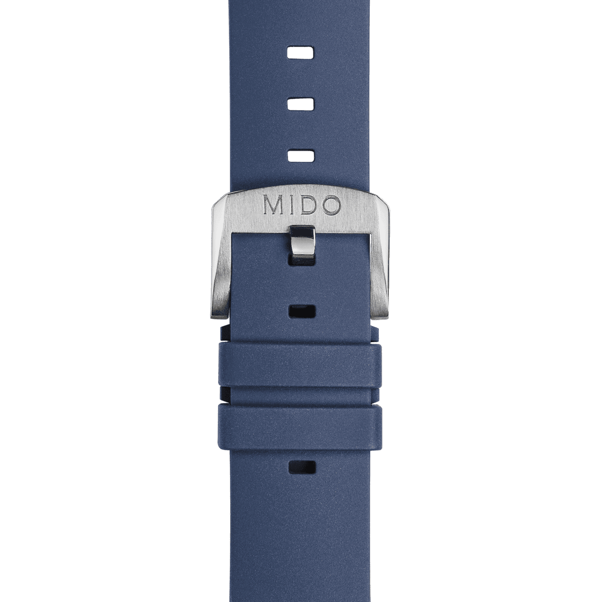 Mido replacement strap rubber blue 22 mm M852.018.728