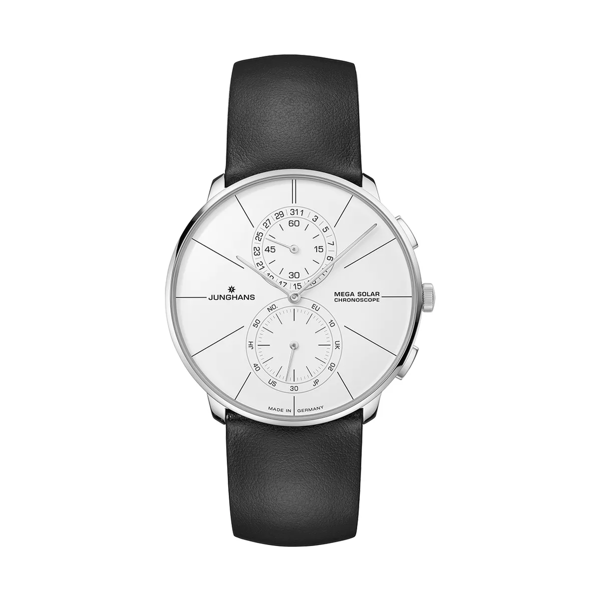Junghans Meister fine Chronoscope Mega Solar men's watch 59-4200.00