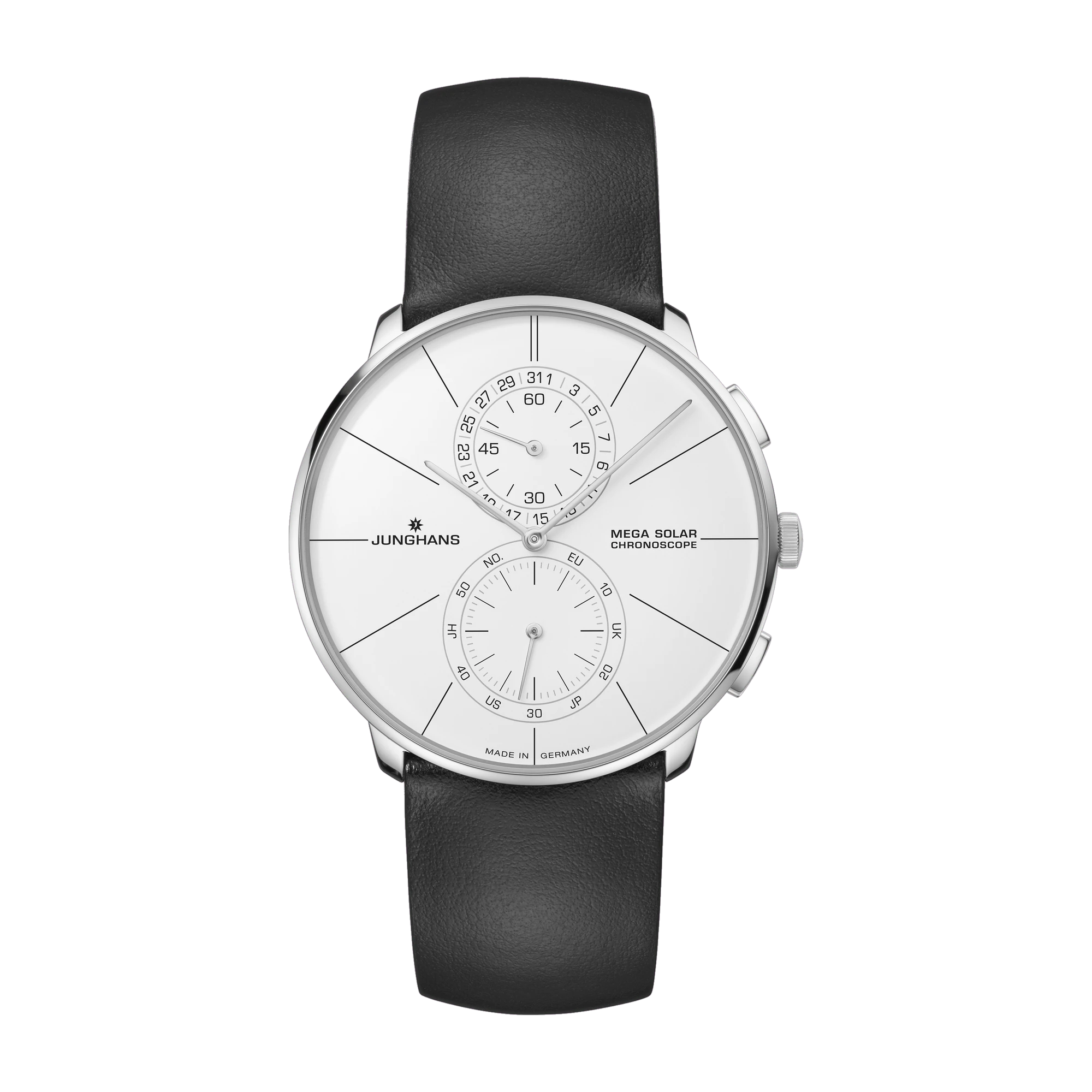Junghans Meister fine Chronoscope Mega Solar men's watch 59-4200.00