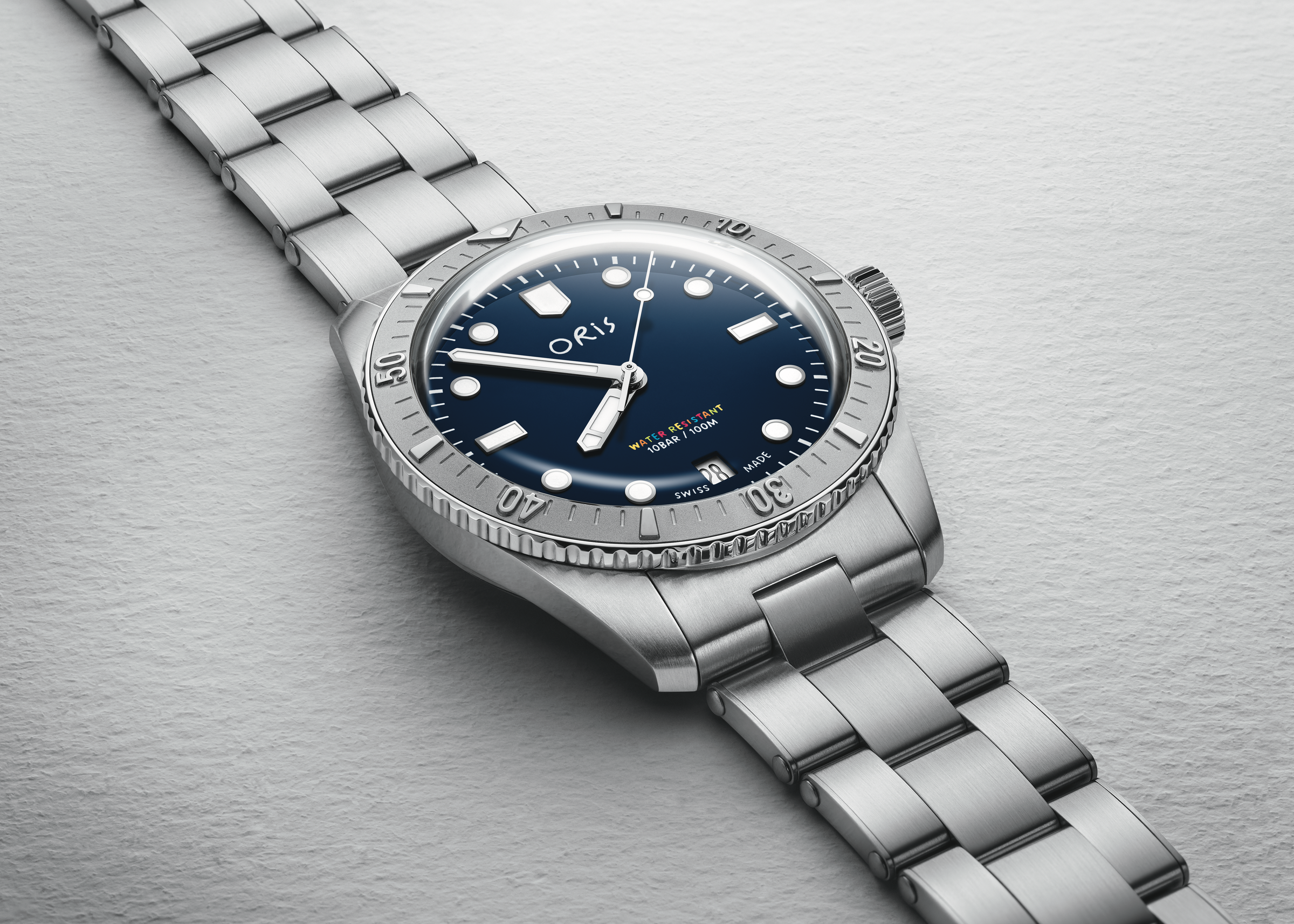 Oris men's watch Divers Sixty-Five 01 733 7771 4085 set