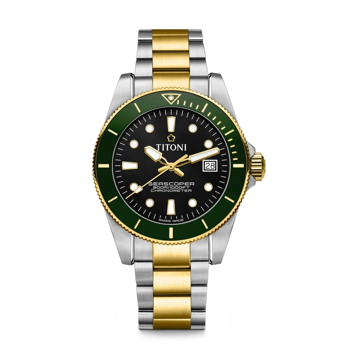 Titoni Seascoper men's watch 83300 SY-GN-248