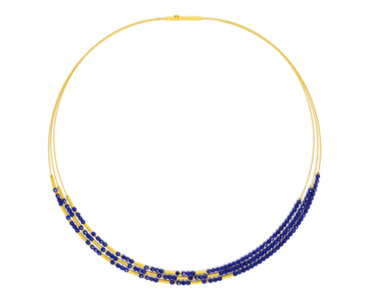 Bernd Wolf Clini necklace lapis lazuli 85233236-043