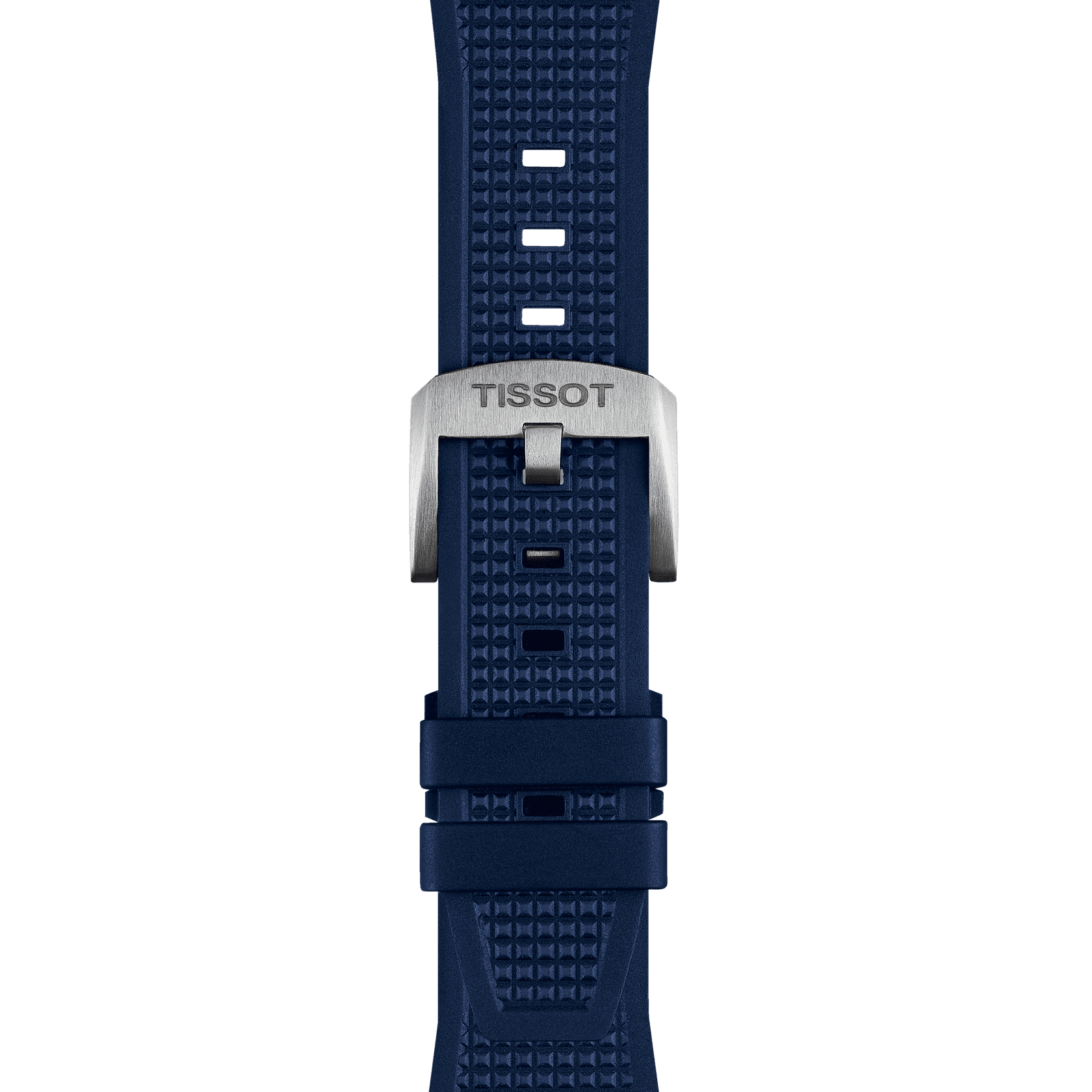 Tissot replacement strap rubber blue 12 mm