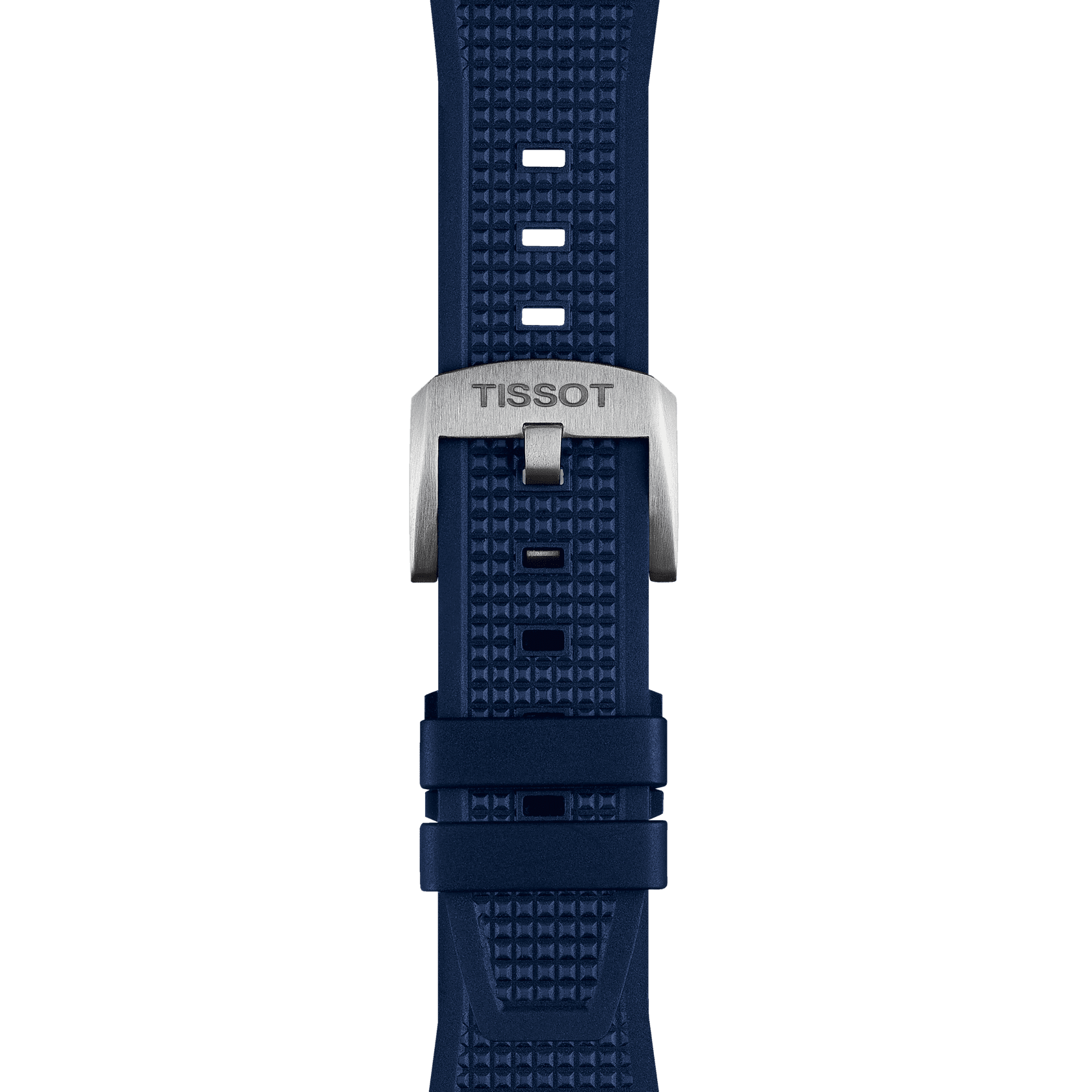 Tissot replacement strap rubber blue 12 mm