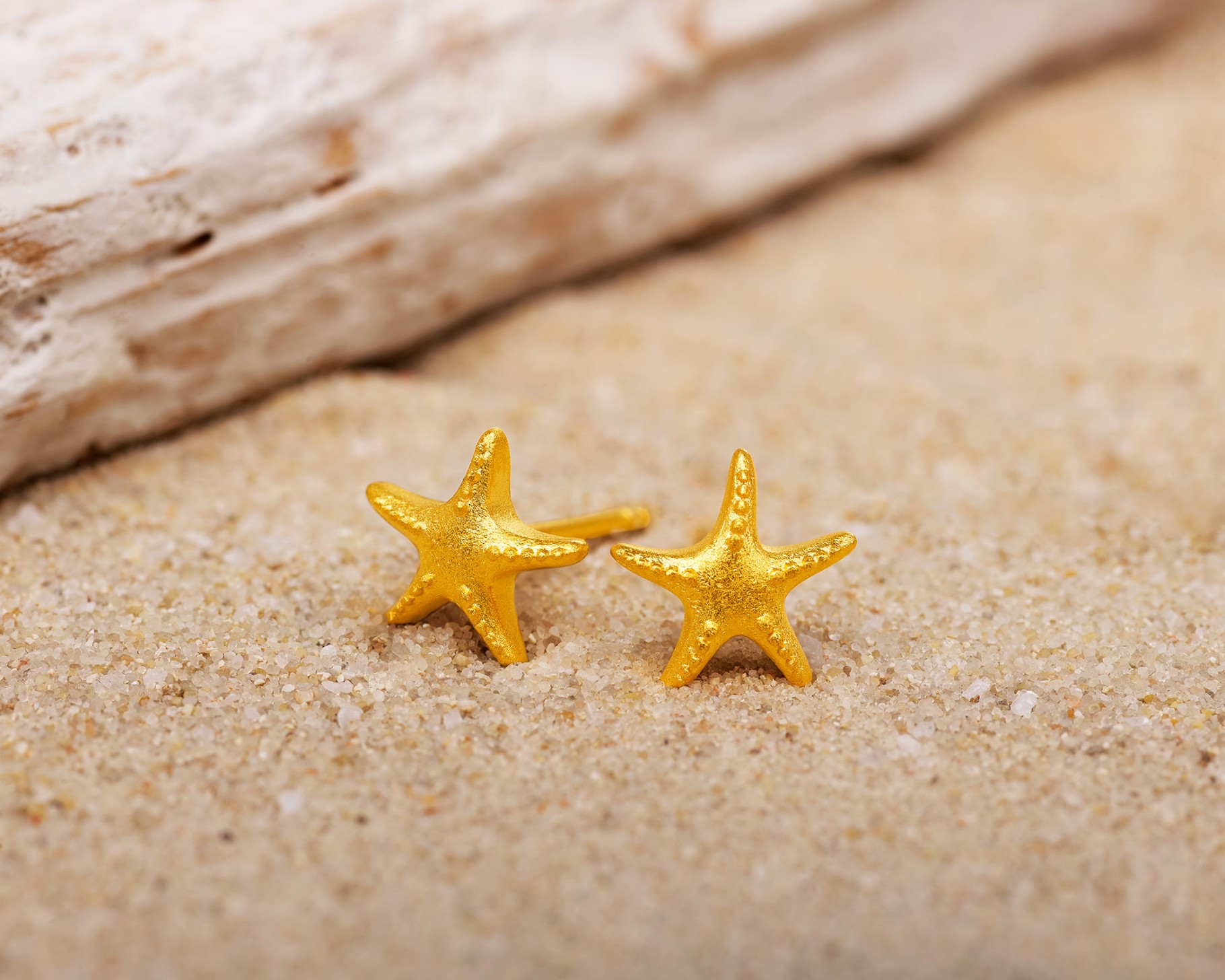 Bernd Wolf Seastar Design Line Maritime Plug, 24-karat gold plated, 925 sterling silver