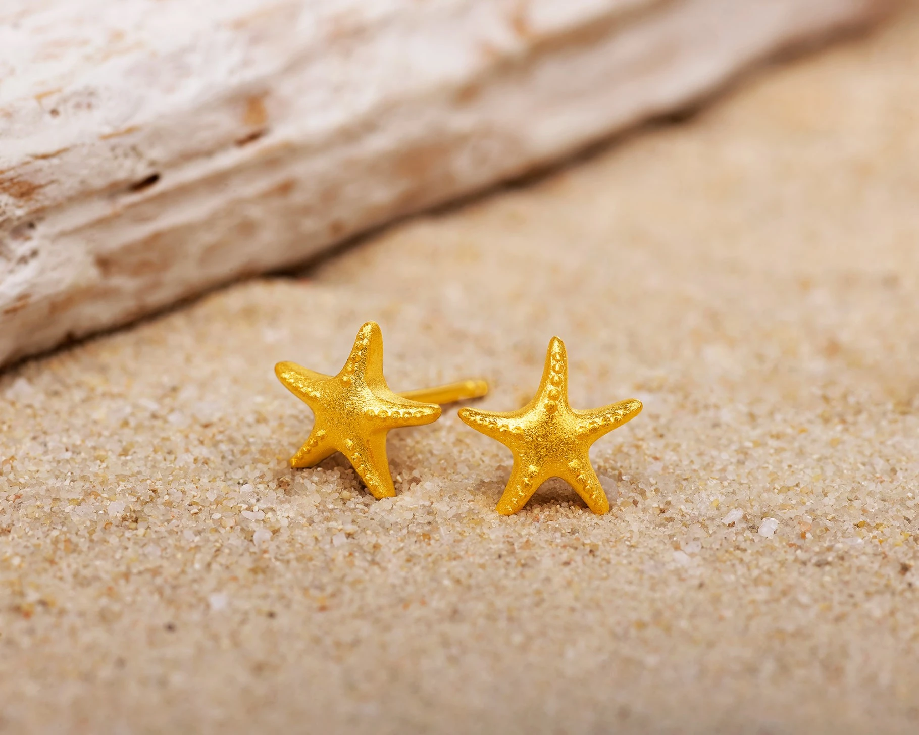 Bernd Wolf Seastar Design Line Maritime Plug, 24-karat gold plated, 925 sterling silver