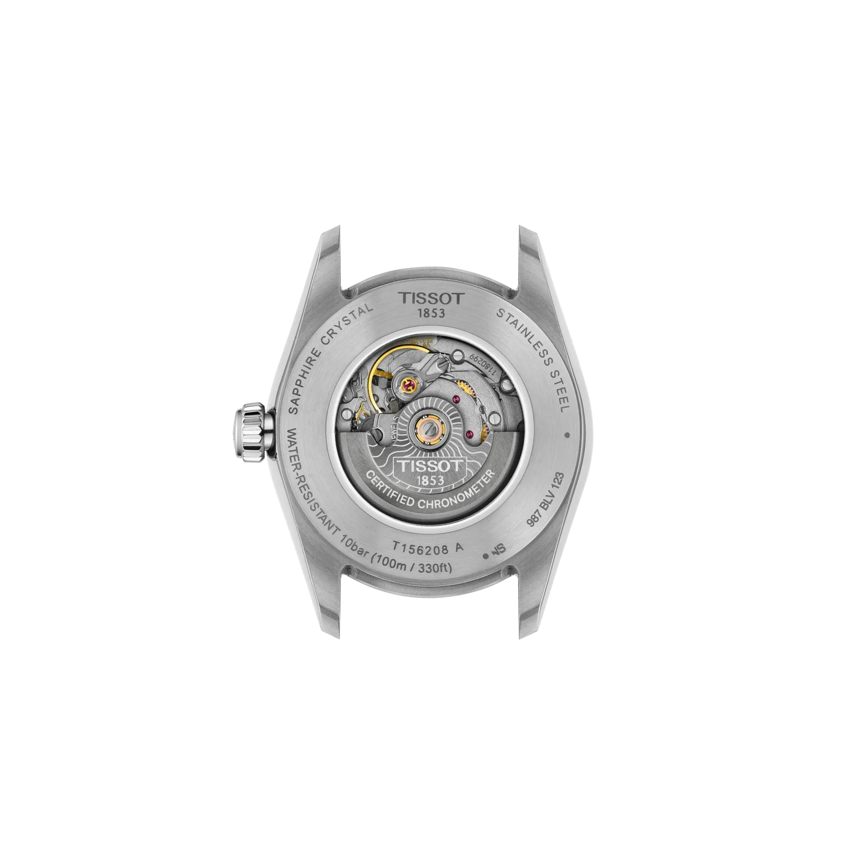 Tissot Ballade 30mm, stainless steel, 48-hour power reserve, automatic movement ladies' watch T156.208.22.033.01