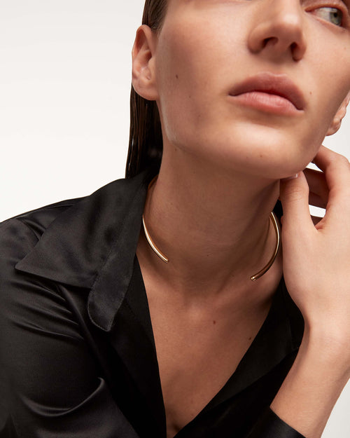 PD Paola Necklace Women's Pirouette Gold Necklace CO01-387-U