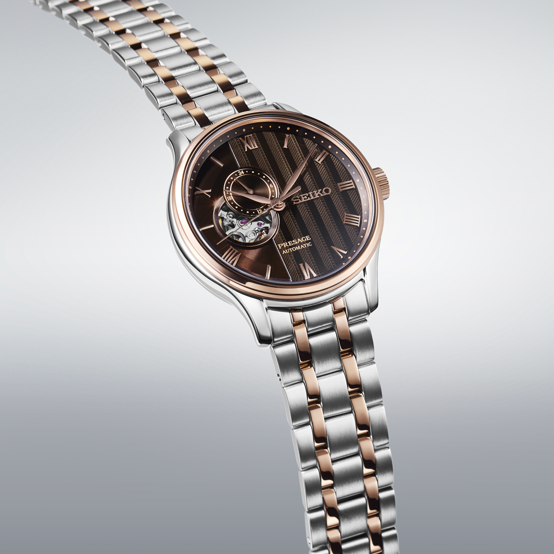 Seiko Presage Automatic Open Heart "Japanese Garden" Men's Watch SSA466J1