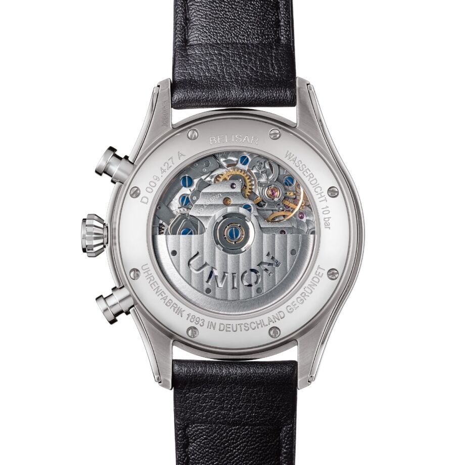 Union Glashütte Belisar Chronograph Limited Edition Silvretta Classic 44 mm, automatic movement, 65-hour power reserve men's watch D009.427.18.011.09
