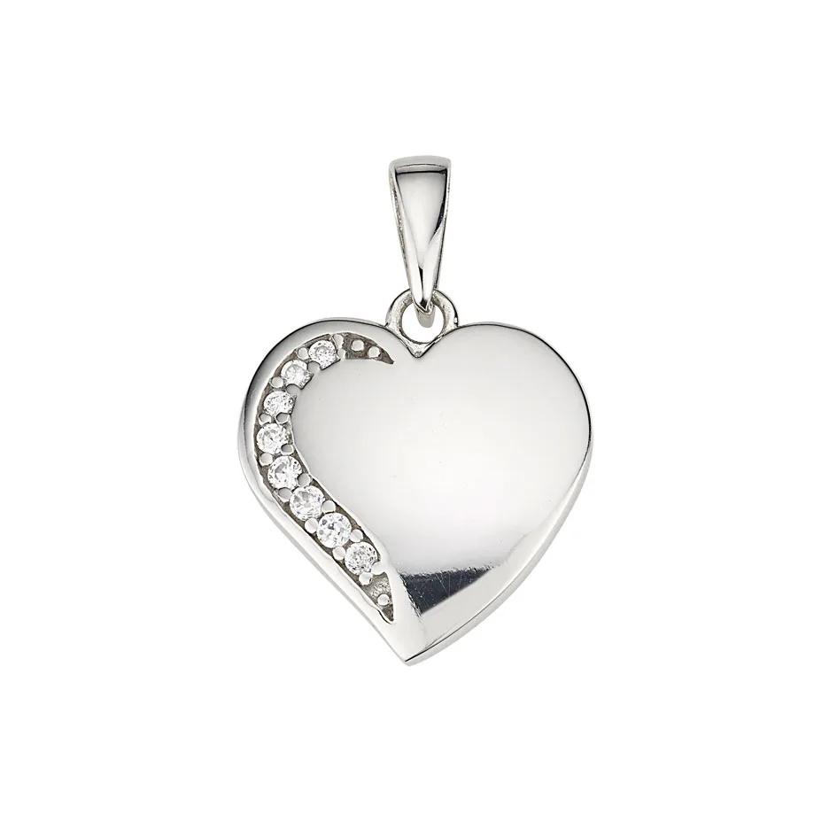 CEM 925 silver pendant heart BAH904883