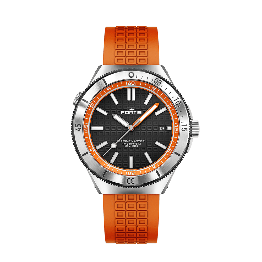 Fortis Marinemaster M-44 Amber Orange Men's Watch F8120013