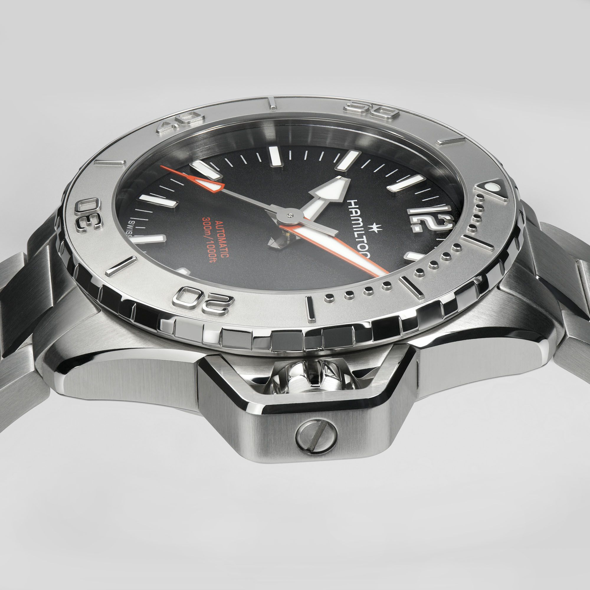 Hamilton Khaki Navy Frogman Automatic H77485130 Men's Watch