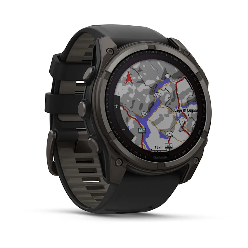 Garmin fēnix® 8 - 51 mm Solar Sapphire Graphite/Carbon Gray Titanium DLC 010-02907-11