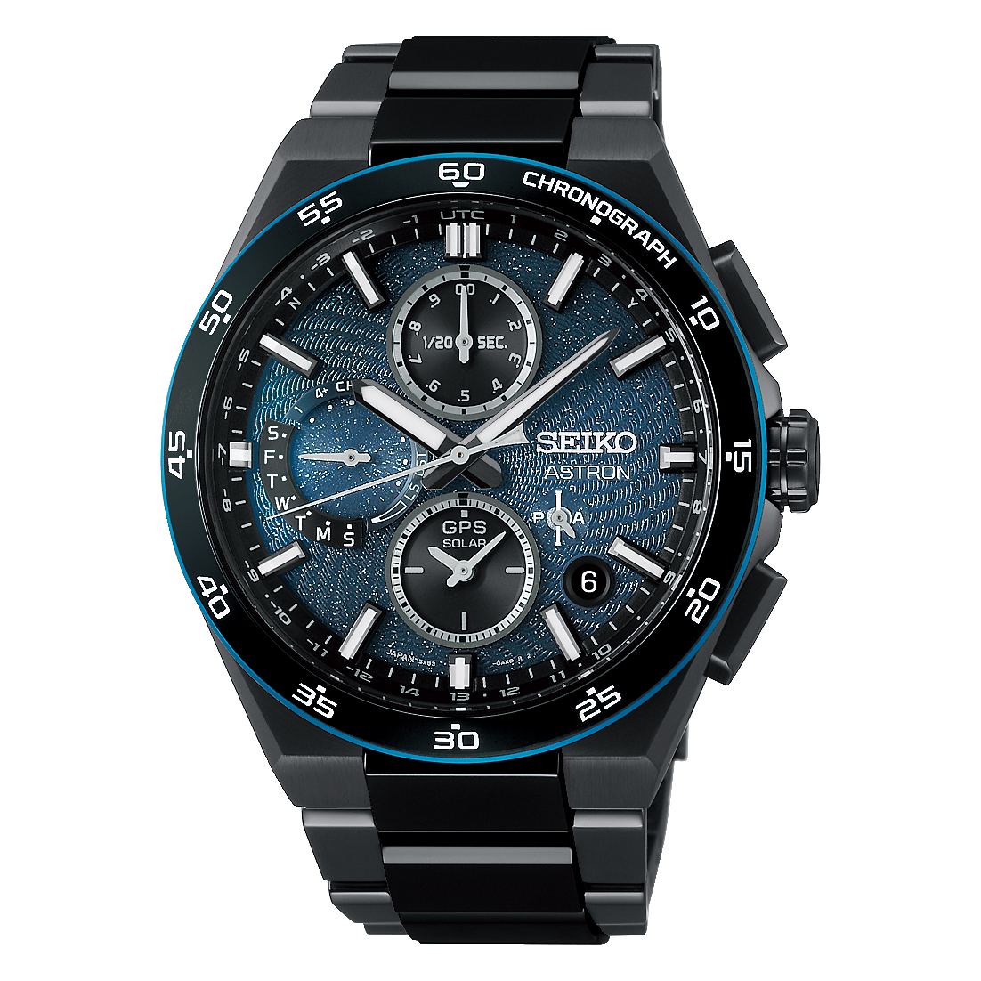 Seiko ASTRON GPS SOLAR DUAL TIME CHRONOGRAPH LIMITED EDITION Men's Watch SSH187J1