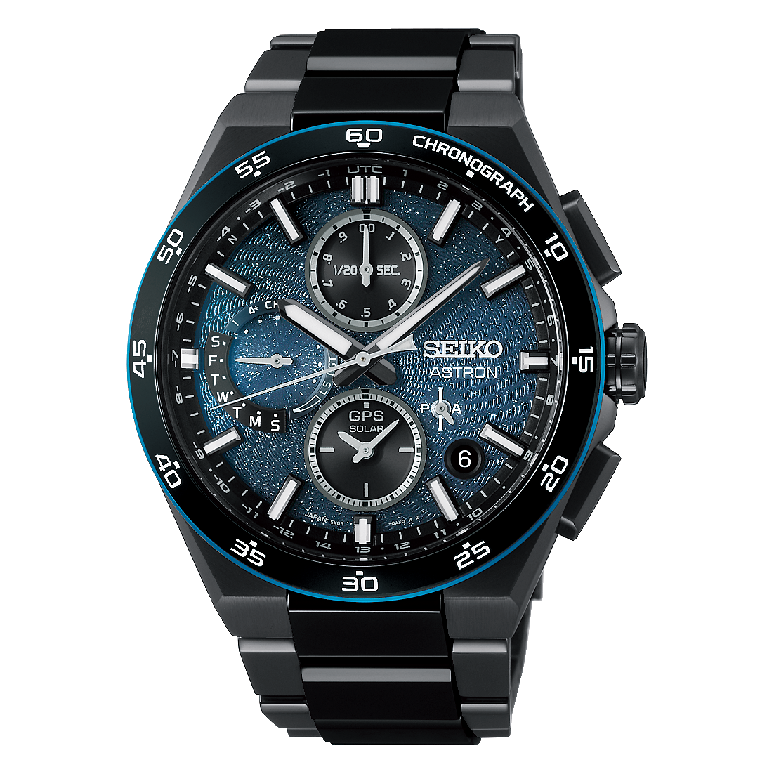 Seiko ASTRON GPS SOLAR DUAL TIME CHRONOGRAPH LIMITED EDITION Men's Watch SSH187J1