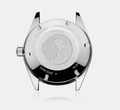 Edox SkyDiver 38 Date Automatic Limited Edition Unisex Watch 80131 3NC VI