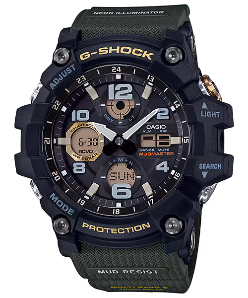 Casio G-Shock Mudmaster radio controlled men's watch GWG-100-1A3ER