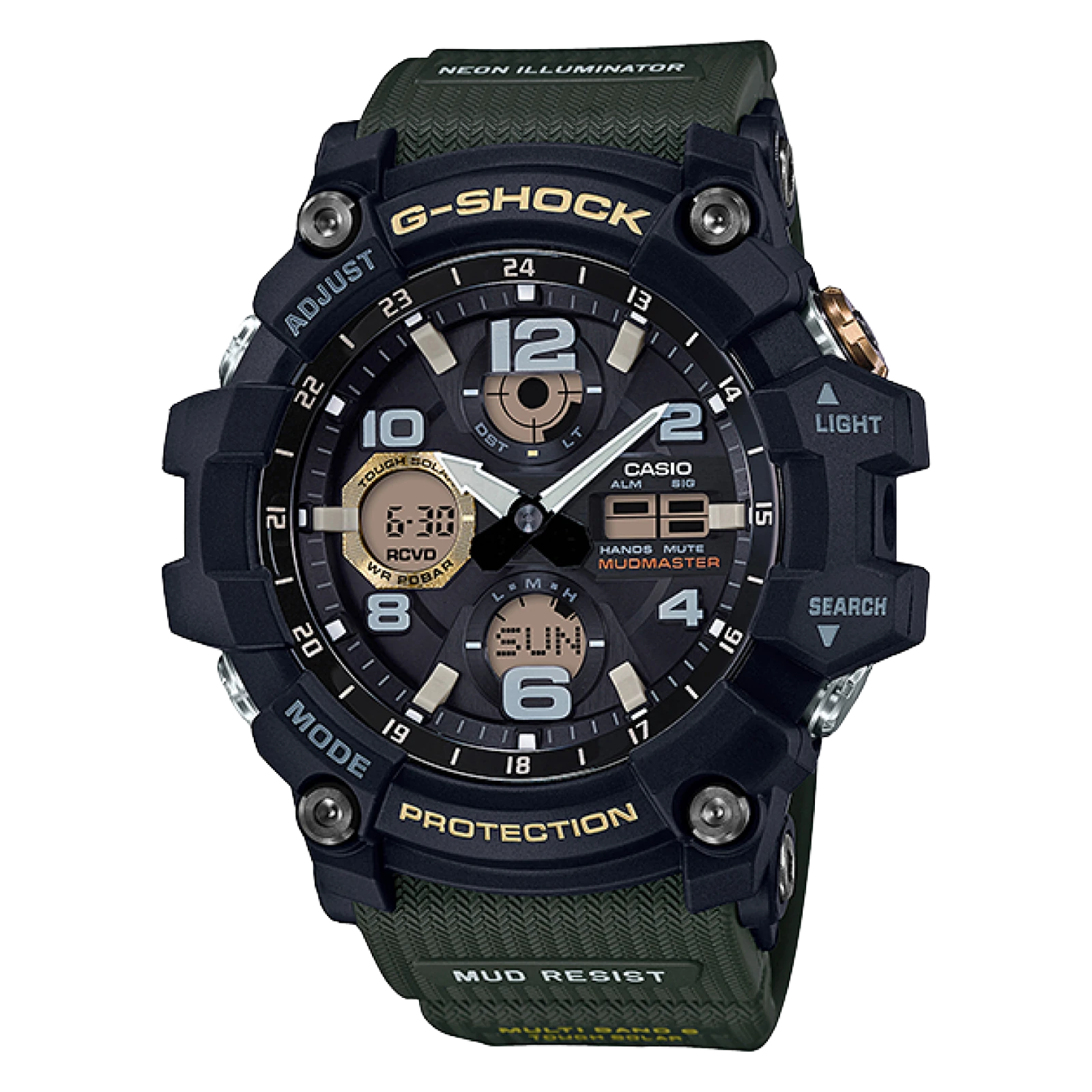 Casio G-Shock Mudmaster radio controlled men's watch GWG-100-1A3ER