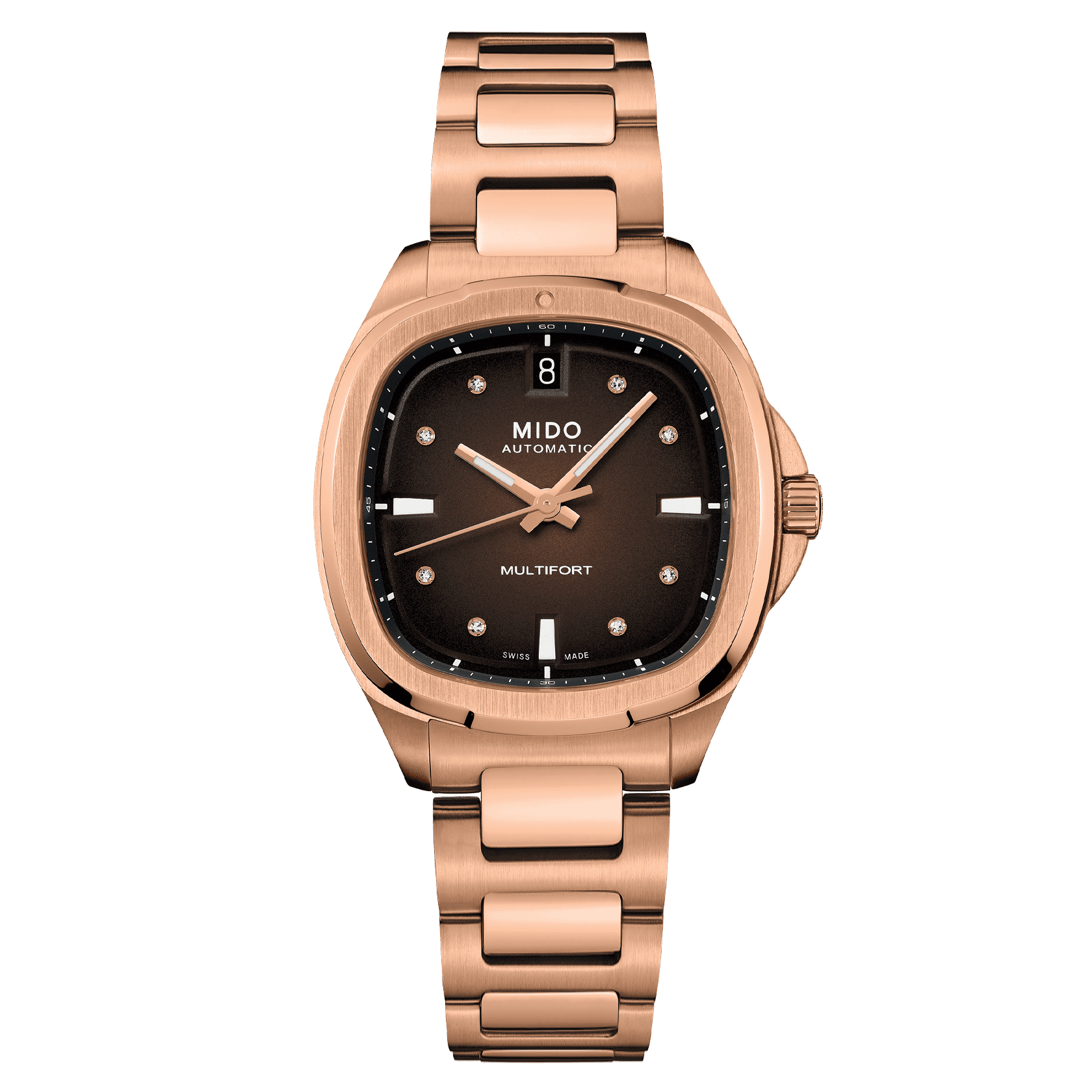 Mido Multifort TV 35 Roségold Herrenuhr M049.307.33.296.00