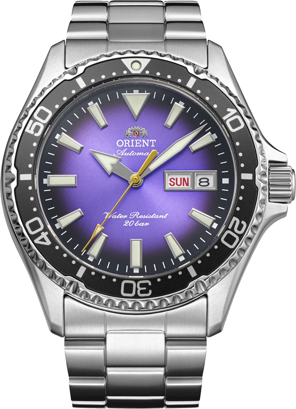 Orient Mako Automatic 41.8 mm Purple Men's Watch RA-AA0827V39B