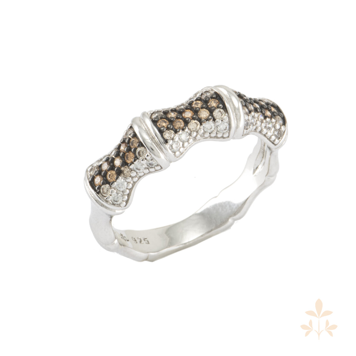 At that time Champagne Bamboo Ring SZA-1990-326-52