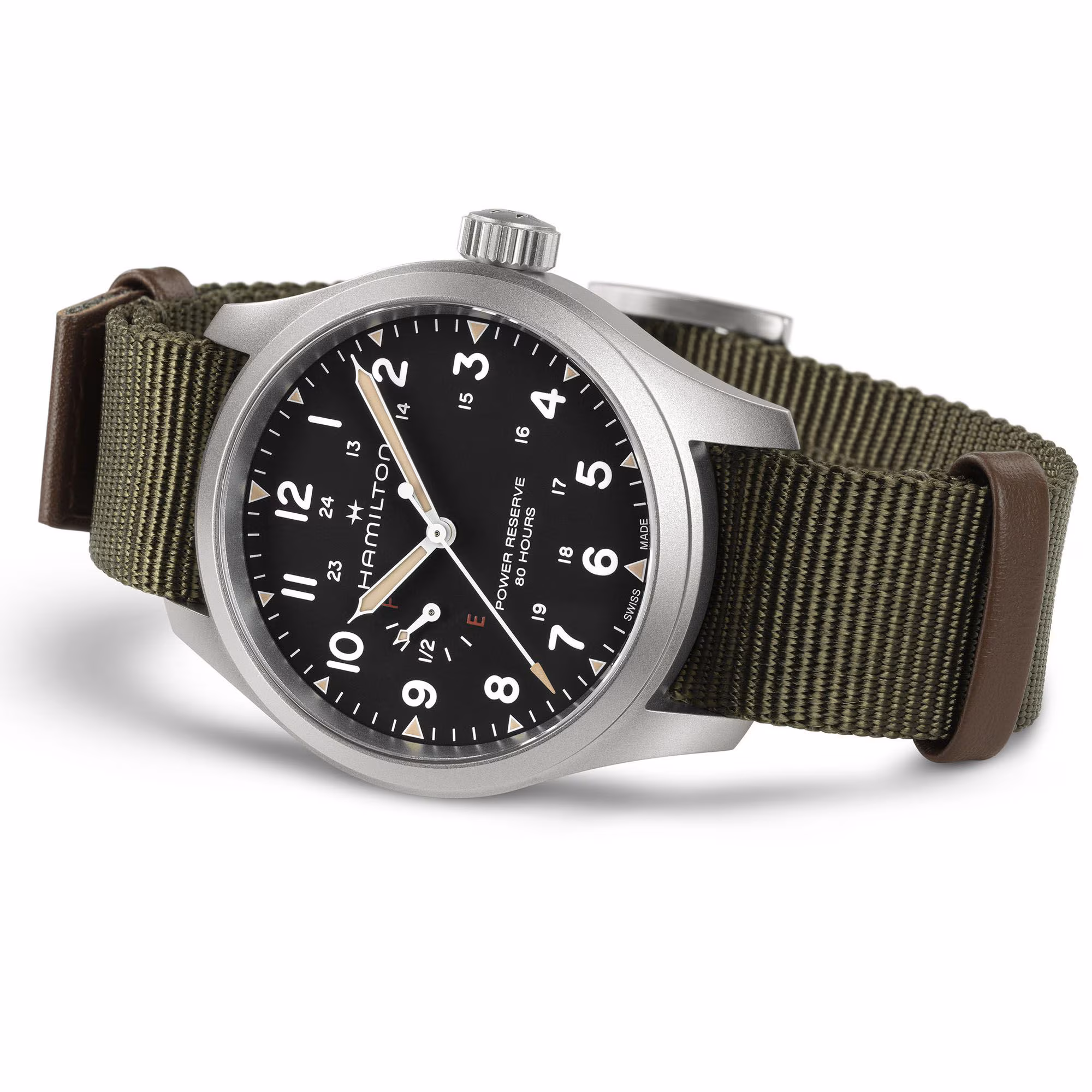 Hamilton KHAKI FIELD MECHANICAL POWER RESERVE 40MM Herrenuhr H69509930