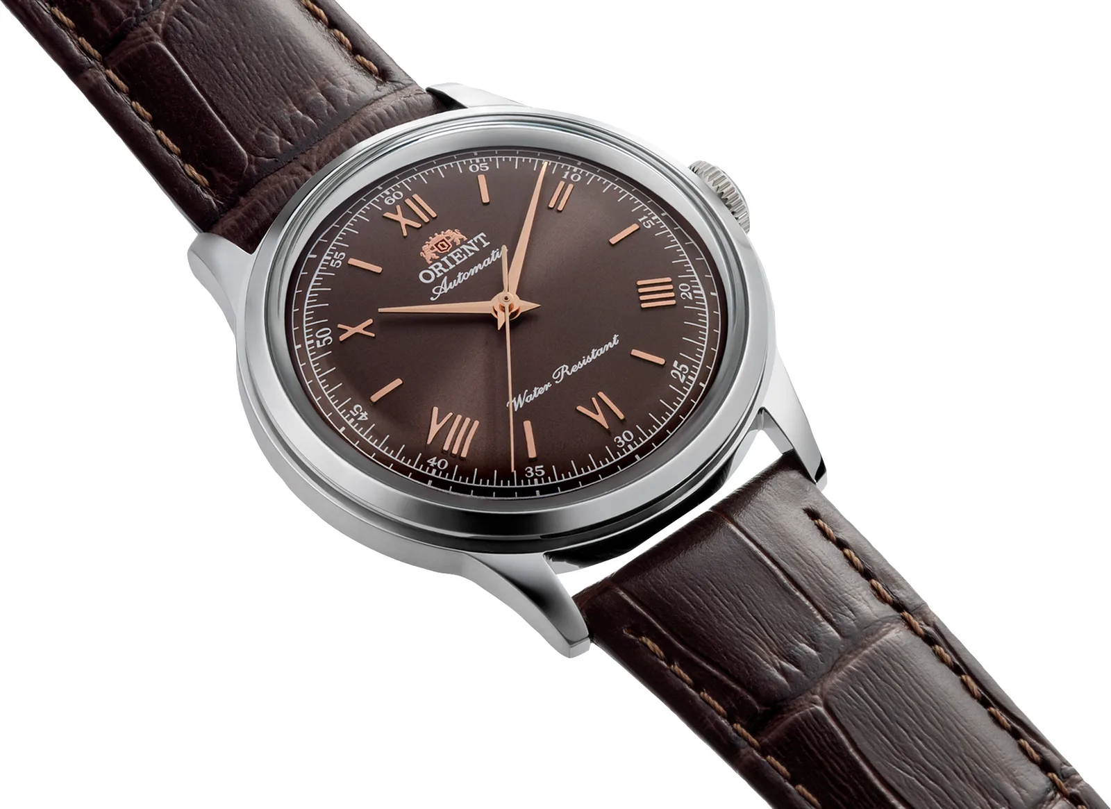 Orient Bambino Automatic 38.4 mm Brown Men's Watch RA-BB0004Y30B