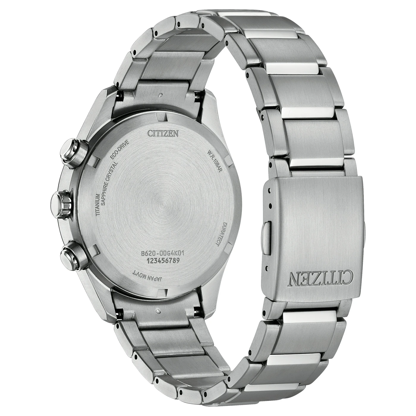 Citizen Super Titanium ™ Eco-Drive black ø 40mm men's watch CA4750-51E