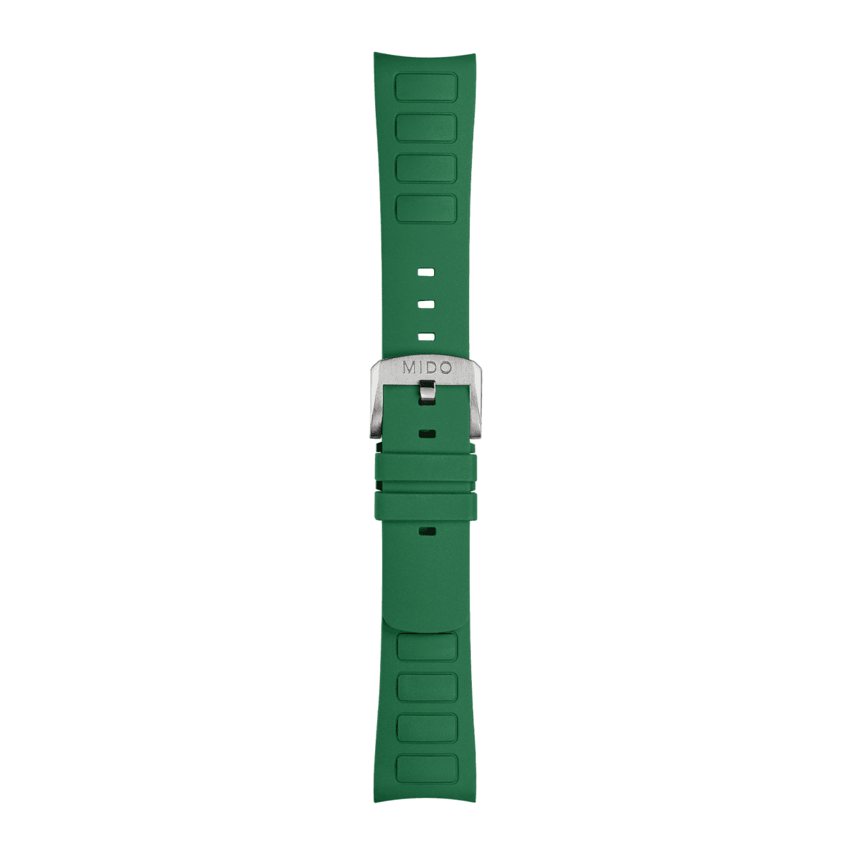 Mido replacement strap rubber green 22 mm M852.019.156