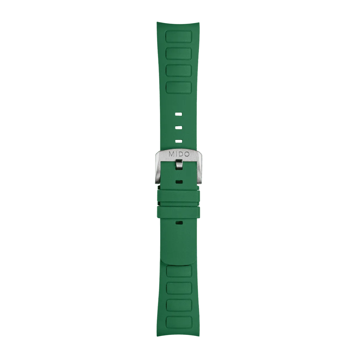 Mido replacement strap rubber green 22 mm M852.019.156