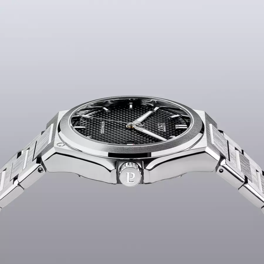 1977 ARSENE Automatique, 41 MM, Cadran Noir, Bracelet Acier 904L Men's Watch 1977P02131