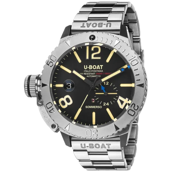 U-Boat Automatic Sommerso Steel 45mm Men's Watch 9007/A/MT