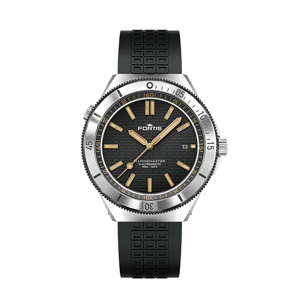 Fortis Marinemaster M-44 Black Resin Men's Watch F8120017