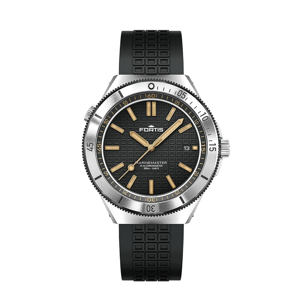 Fortis Marinemaster M-44 Black Resin Men's Watch F8120017