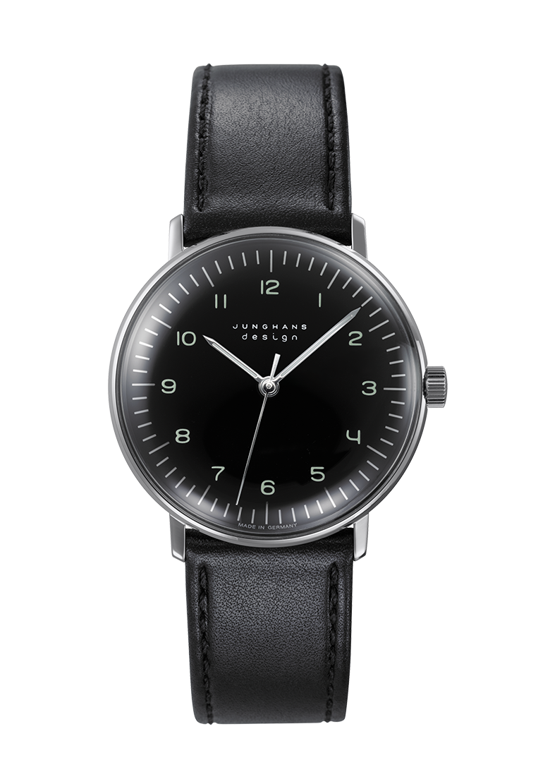 Junghans max bill hand-wound sapphire glass men's watch 027/3702.02