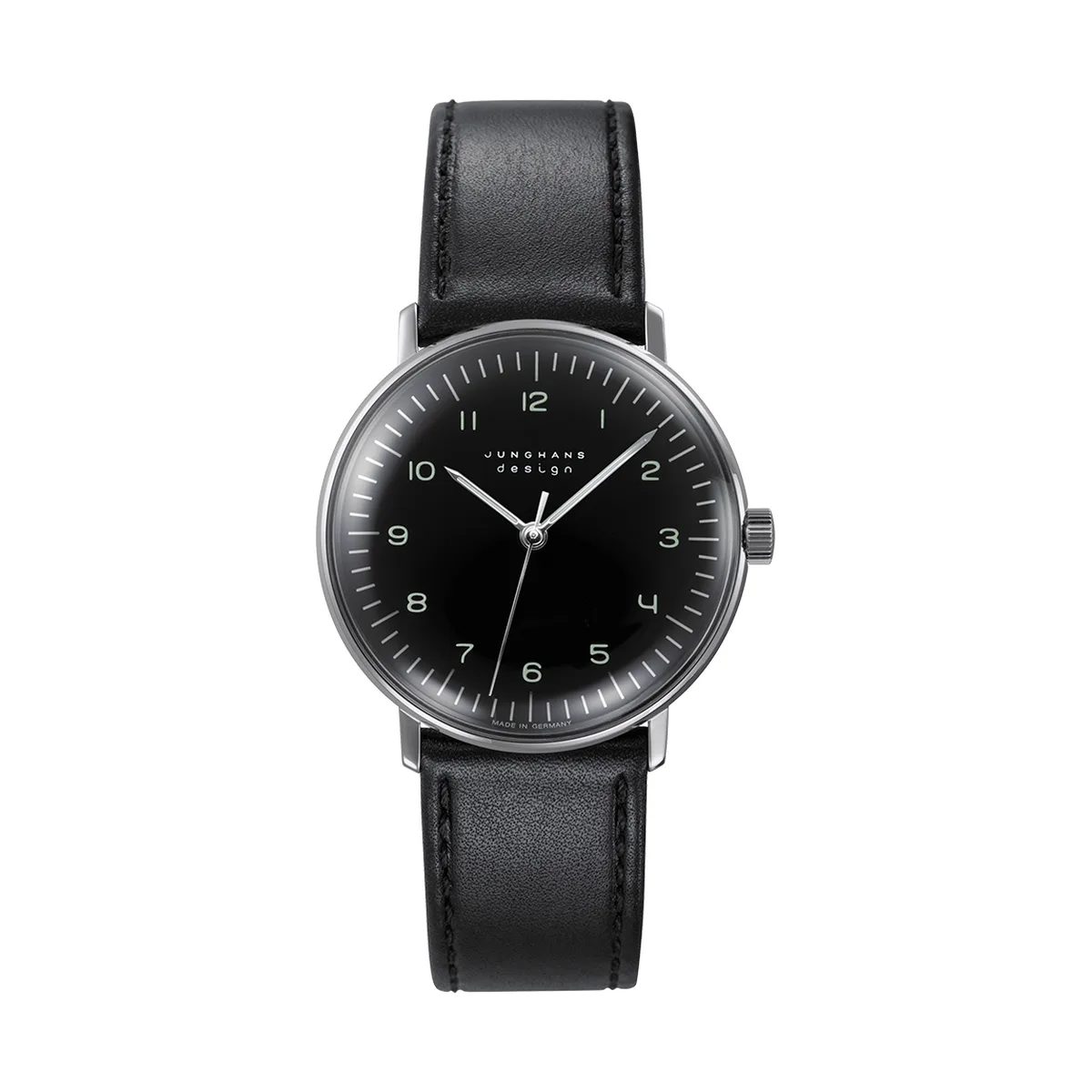 Junghans max bill hand-wound sapphire glass men's watch 027/3702.02